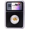 Image 2 : 1.76 Gram Sanoyta Mexico Gold Nugget NGC Vaultbox Unvaulted