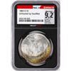 Image 1 : 1883-O $1 Morgan Silver Dollar Coin NGCX Mint State 9.2 VaultBox Amazing Toning