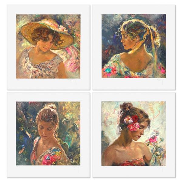 Royo "Todas Las Luces Del Dia (4 Piece Suite)" Limited Edition Serigraph on Paper