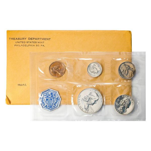 1962 (5) Coin Proof Set in Envelope