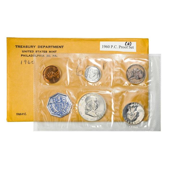 1960 (5) Coin Proof Set in Envelope