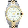 Image 1 : Rolex Mens Two Tone Saphire and Diamond Datejust Wristwatch