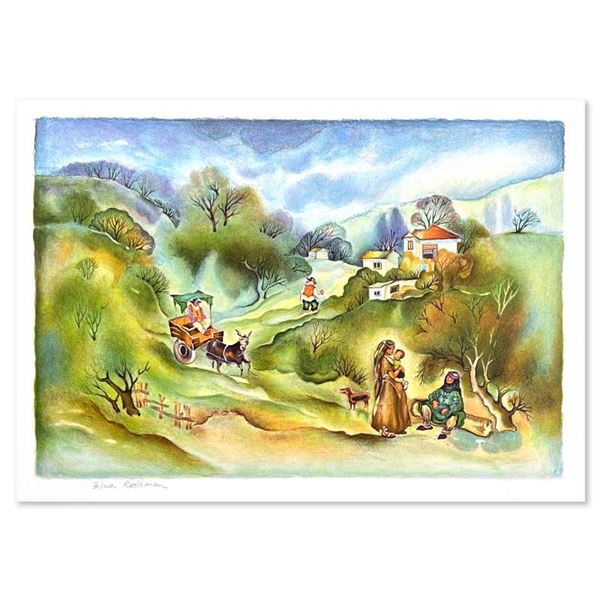 Zina Roitman Limited Edition Serigraph On Paper