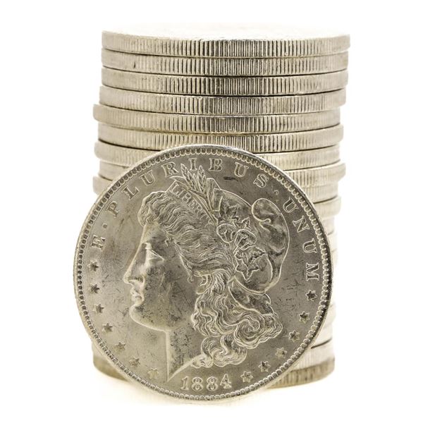 Roll of (20) Brilliant Uncirculated 1884-O/1902-O $1 Morgan Silver Dollar Coins