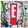 Image 1 : Steve Kaufman (1960-2010) "E!" Original Mixed Media on Canvas