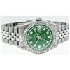 Image 3 : Rolex Mens Stainless Steel Diamond Datejust Wristwatch