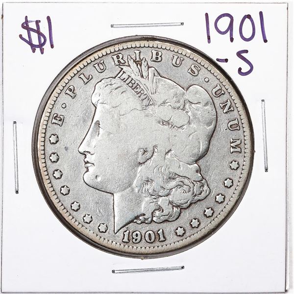 1901-S $1 Morgan Silver Dollar Coin