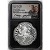 Image 1 : 2023 Netherlands Proof Lion Dollar Silver Coin NGC PF70 Ultra Cameo Moy Signature