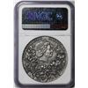 Image 2 : 2022MW Niue $5 Shambhala Legendary Lands 2oz Silver Coin NGC MS70 Antiqued