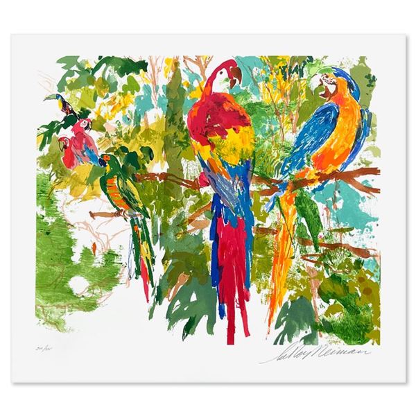 LeRoy Neiman (1921-2012) "Birds of Paradise" Limited Edition Serigraph on Paper