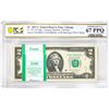 Image 1 : Pack 2017A $2 Federal Reserve STAR Notes Chicago Fr.1941-G* PCGS Superb Gem UNC 67PPQ