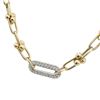 Image 4 : 14KT Yellow Gold 0.40 ctw Diamond Necklace