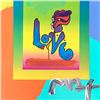 Image 2 : Peter Max "Love" Original Mixed Media on Paper