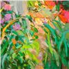 Image 2 : Don Hatfield "Private Garden" Limited Edition Serigraph on Canvas