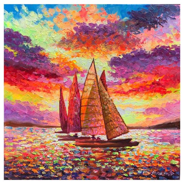 Alexander Antanenka "Lagoon" Original Oil on Canvas