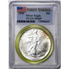 Image 1 : 1994 $1 American Silver Eagle Coin PCGS MS69 First Strike
