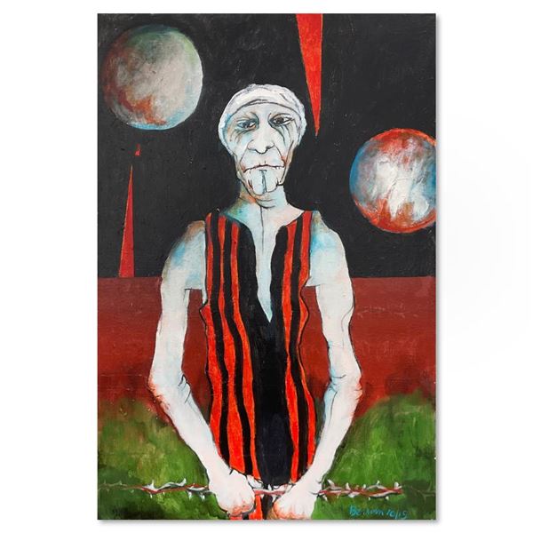 Milton Berwin (1925-2023) Original Painting on Canvas