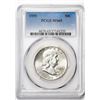Image 1 : 1959 Franklin Half Dollar Coin PCGS MS65