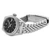Image 6 : Rolex Ladies Stainless Steel Black Index Date Wristwatch With Rolex Box