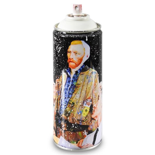 Mr Brainwash "Van Gogh" Limited Edition Mixed Media on Metal