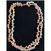 Image 1 : Beautiful Double Strand Freshwater Pearl Necklace with Original Clasp