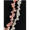 Image 2 : Beautiful Double Strand Freshwater Pearl Necklace with Original Clasp