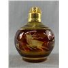 Image 2 : Gorgeous Ruby Red Vintage Perfume Bottle with Atomizer