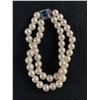 Image 1 : Lovely Pearl Bracelet with Art Deco Clasp