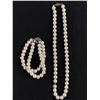 Image 1 : Vintage Pearl Necklace and Bracelet Set. With Original Clasps