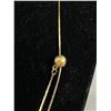 Image 2 : Nice Vintage Gold Plated Double Strand Necklace