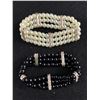 Image 1 : 2 Faux Pearl Stretch Bracelets