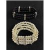 Image 1 : 3 Faux Pearl Stretch Bracelets