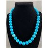 Image 1 : Vintage Turquoise Blue Beads Necklace