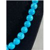 Image 2 : Vintage Turquoise Blue Beads Necklace