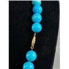 Image 3 : Vintage Turquoise Blue Beads Necklace