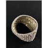 Image 2 : Vintage Rhinestone Stretch Cuff Bracelet