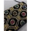 Image 2 : Vintage Gorgeous Black Velvet Beaded Evening Bag/ Shoulder Purse