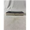 Image 2 : Vintage Ladie's Black Clutch Purse Marked JL