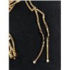 Image 2 : Vintage Multi Layer 4 Chairn Necklace. Gold Tone