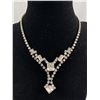 Image 1 : Beautiful Vintage Rhinestone Necklace