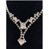 Image 2 : Beautiful Vintage Rhinestone Necklace