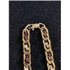 Image 3 : LovelyTurquois and Coral? Pendant on a Stainless Steel Chain + a Gold Plated Bracelet with Clear and