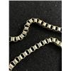 Image 2 : Extra Length Silvertone Link Necklace