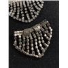 Image 2 : Vintage Musi Rhinestone Shoe Clips Signed