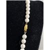 Image 3 : Vintage White Graduated Glass Beads Necklace
