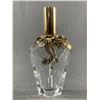 Image 1 : Gorgeous Vintage Perfume Bottle with Gold Tone and Rhinestones