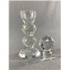 Image 2 : Gorgeous Simon Designs. Heavy Cut Crystal Perfume Bottle