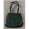 Image 1 : Vintage Beaded Black Clutch Purse.