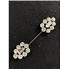 Image 1 : Very Nice Vintage Pin with Rhinestones Brooch