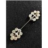 Image 2 : Very Nice Vintage Pin with Rhinestones Brooch
